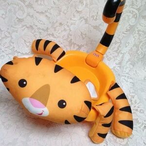 Tolly Tots Figural Tiger Bath Tub Toy Seat 15in x 10in x 13in